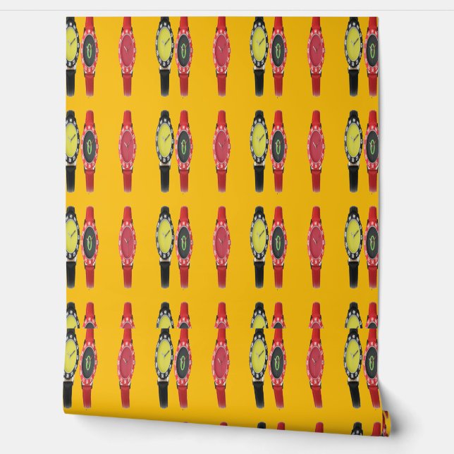 WATCH The Time Yellow  壁紙 (ほどく)