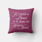 Watch Us Dance クッション (裏面)