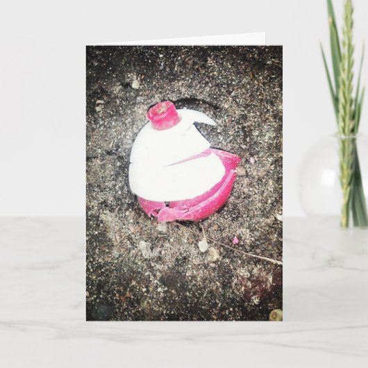 "Watch Your Own Bobber" Birthday Card カード (正面)