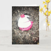 "Watch Your Own Bobber" Birthday Card カード (黄色い花)