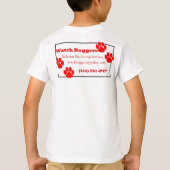 WatchDoggers.com Tシャツ (裏面)