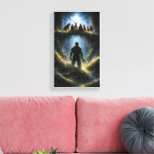 Watcher Beneath the Roots キャンバスプリント (インサイチュ (リビング))