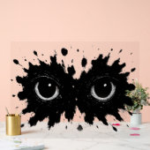 Watcher in the Ink: Eye‑Blot Sigil アクリルサイン (ウェディング)