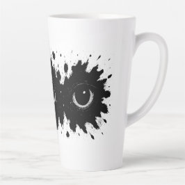 Watcher in the Ink: Eye‑Blot Sigil カフェラテマグ
