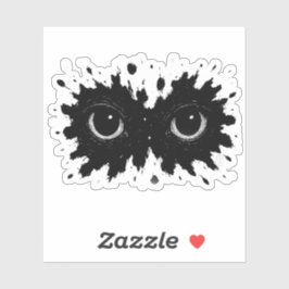 Watcher in the Ink: Eye‑Blot Sigil シール