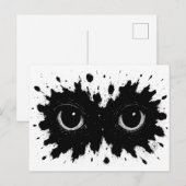 Watcher in the Ink: Eye‑Blot Sigil ポストカード (正面/裏面)