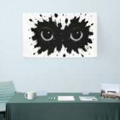 Watcher in the Ink: Eye‑Blot Sigil 横断幕 (トレードショー)