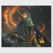 Watcher of the Afterlife – Anubis.  ラッピングペーパー (フラット)