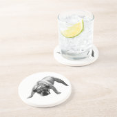 Watchful Bulldog Coaster コースター (側面)