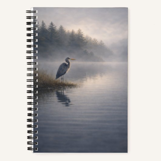 Watchful Heron | Great Blue Heron | ノート (正面)
