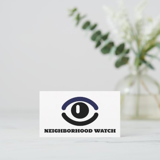 Watching Eye, Neighborhood Community Watch 名刺 (スタンド正面)