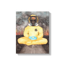 Watching It Burn Quarantine Yoga Hazmat Suit Canva