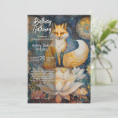 Watching Light | Fox Design 招待状 (スタンド正面)