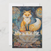 Watching Light | Fox Design 招待状 (裏面)