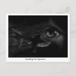 Watching Over Sparrowsポストクロッシングポストカード ポストカード