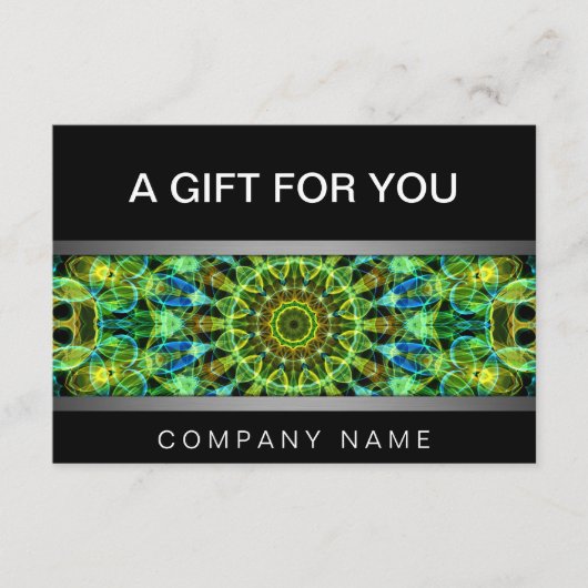 Watching Over You Mandala gift certificate (正面)