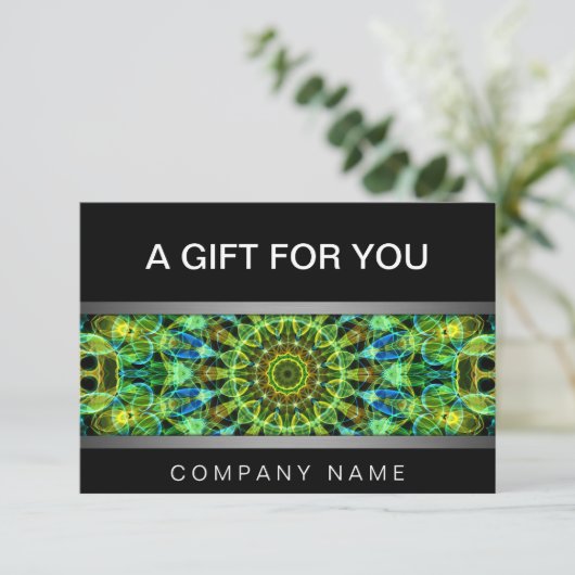 Watching Over You Mandala gift certificate (スタンド正面)