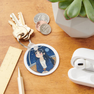 Watching the stars at the planetarium キーホルダー