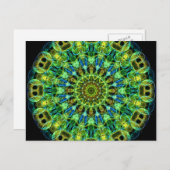 Watching You万華鏡のように千変万化するパターン ポストカード (正面/裏面)