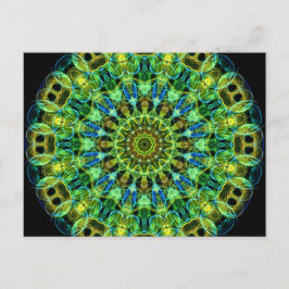 Watching You万華鏡のように千変万化するパターン ポストカード