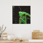 Watching You – グリーンバージョン ポスター (キッチン)