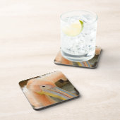 Watching You Pelican Cork Coaster コースター (右側)