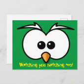 Watching you watching me! ポストカード (正面/裏面)