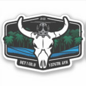 Watchmen SWB ALT Patch 3"ステッカー シール (正面)