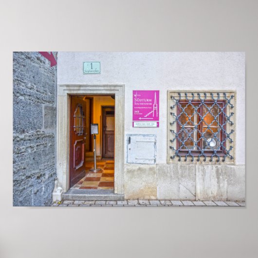 Watchmen's Tower, St. Stephen's Cathedral, Vienna ポスター (正面)