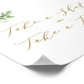 Watecolor Greeneryがショットを取って治療を受ける ポスター (角)