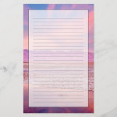 water湖デスヴァレー 便箋 (正面)