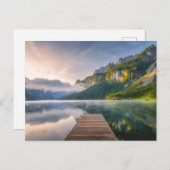 Water | Azure Alpine Lake, Austria ポストカード (正面/裏面)