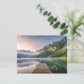 Water | Azure Alpine Lake, Austria ポストカード (スタンド正面)