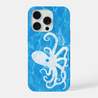 Water Baby Octopus Wave Case iPhone 15 Proケース