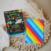 Water Bashサマーボーイ誕生日パーティー 招待状