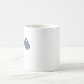 Water Bearer Aquarius Current Mug コーヒーマグカップ (中央)