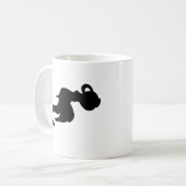 Water Bearer Aquarius Drift Mug コーヒーマグカップ (正面左)