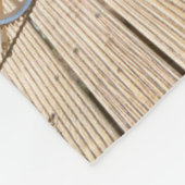 Water | Bicycle By the Lake フリースブランケット (角)