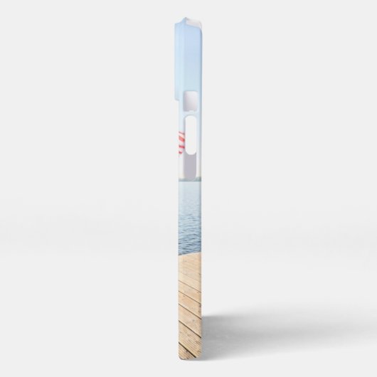 Water | Bicycle By the Lake iPhoneケース (左側面)