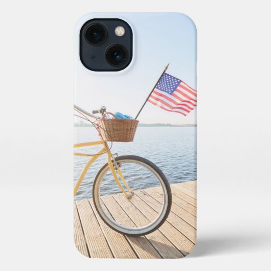 Water | Bicycle By the Lake iPhoneケース (裏面)