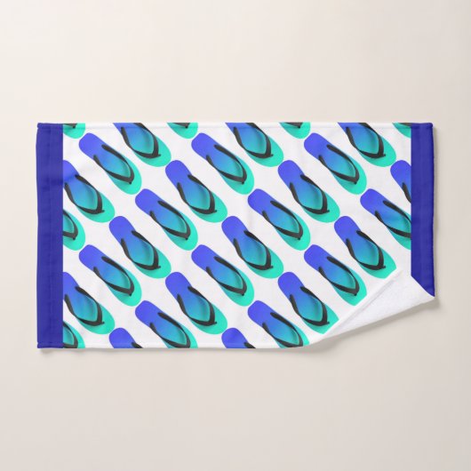 Water + Blue  Slipper Socks バスタオルセット (ハンドタオル)