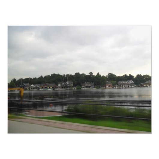 Water Blur フォトプリント (正面)