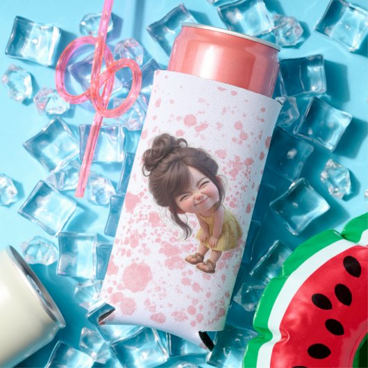 Water Bottle スリム缶クーラー (インサイチュ 夏)