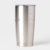 Water Bottle 保温保冷タンブラー (左面)