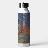 Water Bottle 25oz – Sunset Lion ウォーターボトル (左面)