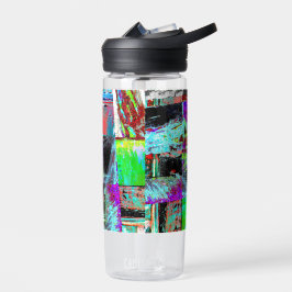 Water Bottle – Abstract Grid ウォーターボトル