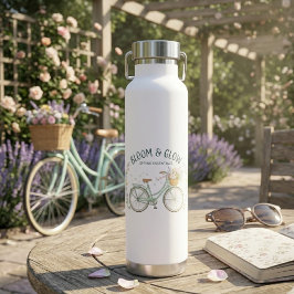Water Bottle Bloom & Glow Vintage Bicycle Spring f ウォーターボトル