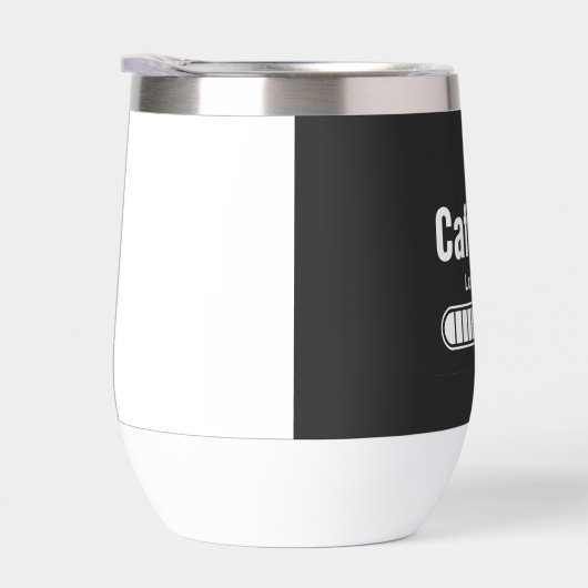 Water Bottle – “Caffeine Loading…” (右面)