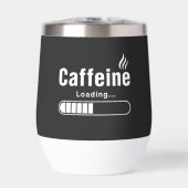Water Bottle – “Caffeine Loading…” (正面)