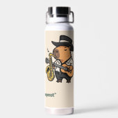 Water Bottle – Capybara Music Flow ウォーターボトル (背面)